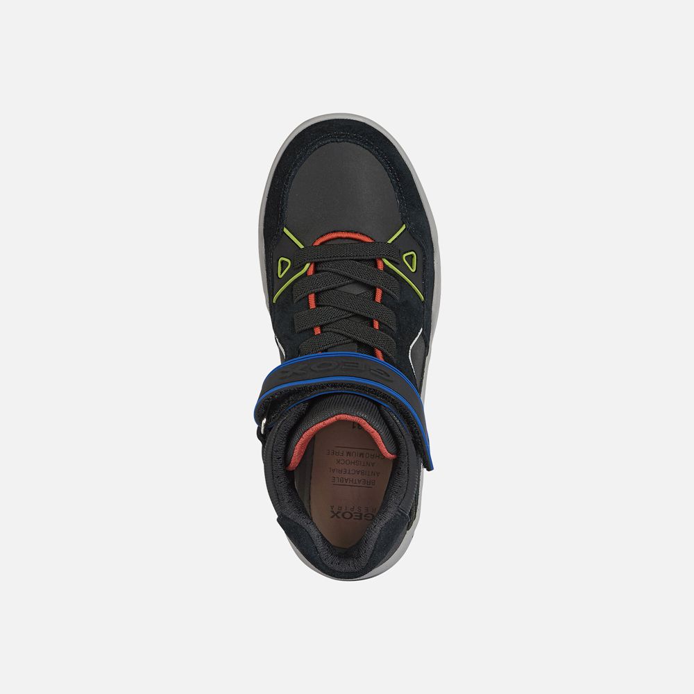 Geox Erkek Çocuk Spor Ayakkabı Siyah - Perth - HBC-209437